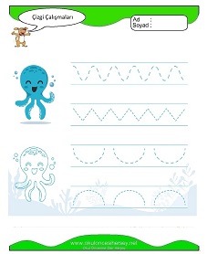 Çizgi Çalışma Sayfaları